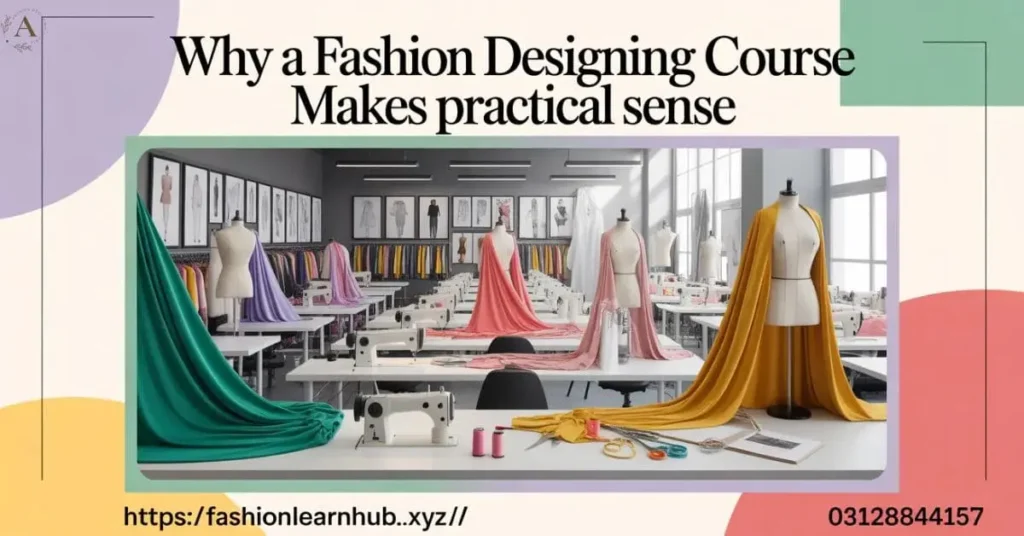 Why a Fashion Designing Course Jacobabad Makes Practical Sense