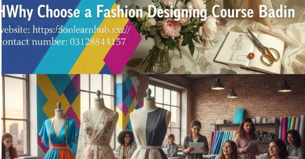 Why Choose a Fashion Designing Course Badin