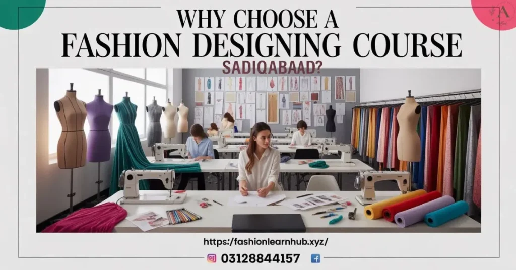 Why Choose a Fashion Designing Course Sadiqabad?