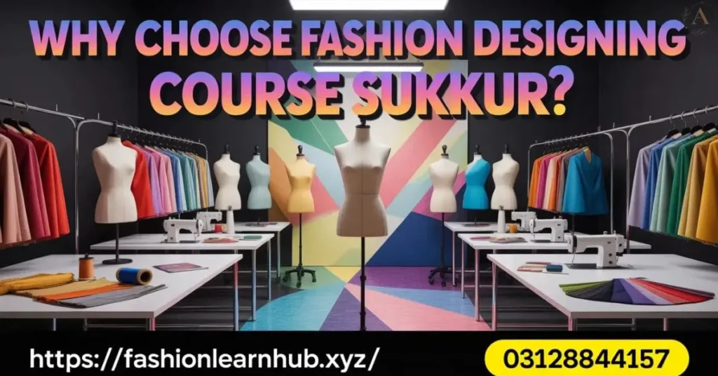 Why Choose Fashion Designing Course Sukkur?