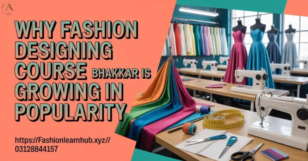 Why Fashion Designing Course Bhakkar Is Growing in Popularity