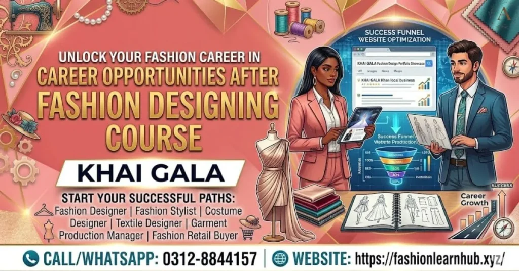 Career Opportunities After Fashion Designing Course Khai Gala