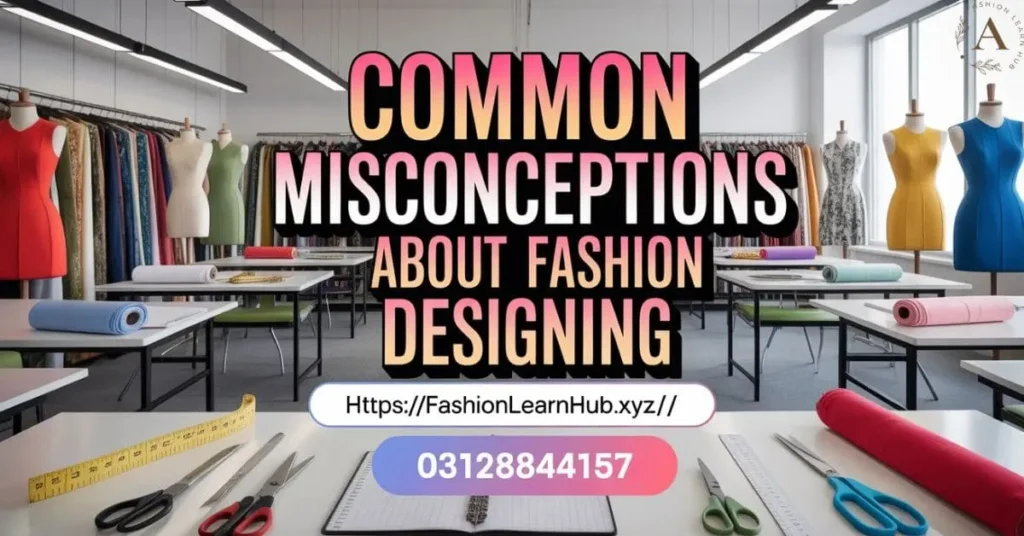 Common Misconceptions About Fashion Designing