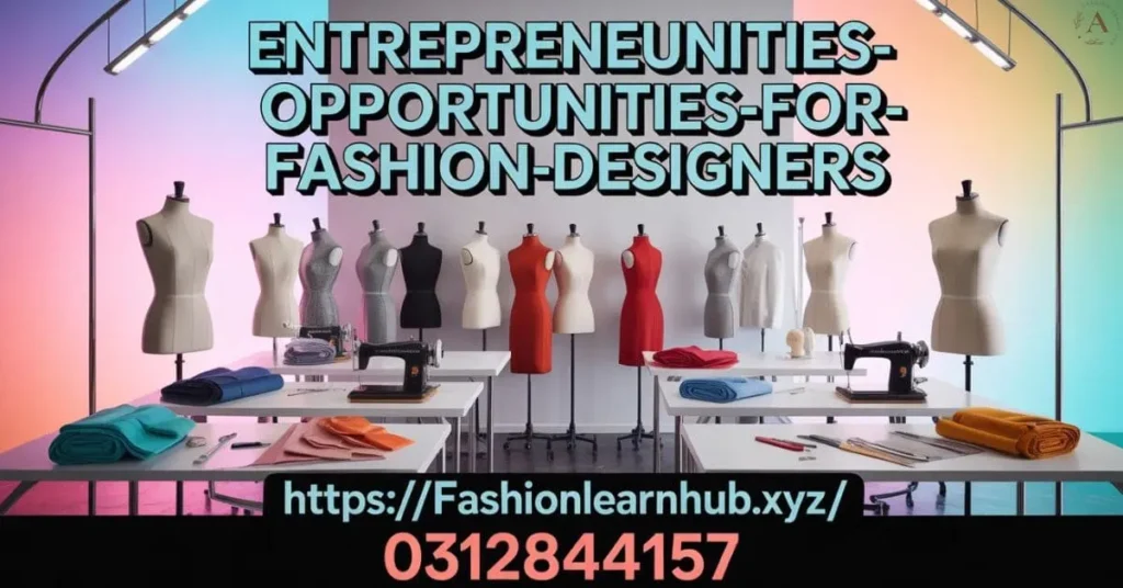 Entrepreneurial Opportunities for Fashion Designers