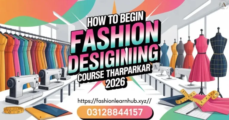 How to Begin Fashion Designing Course Tharparkar 2026