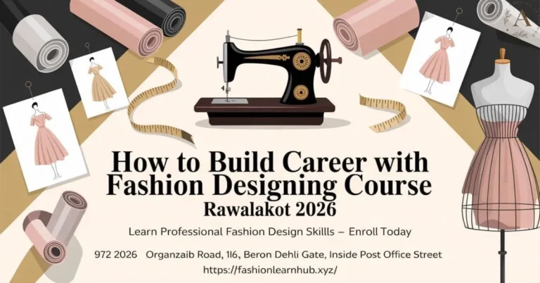 How to Build Career with Fashion Designing Course Rawalakot 2026