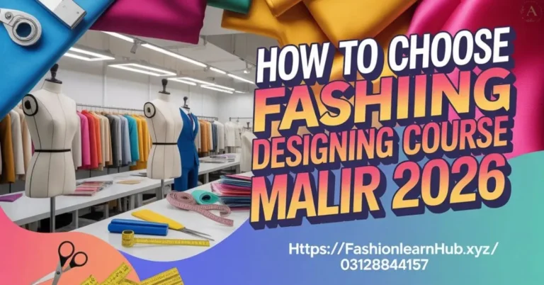 How to Choose Fashion Designing Course Malir 2026