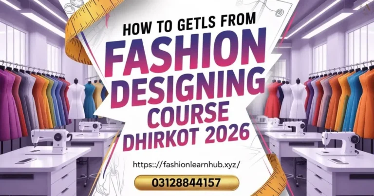 How to Get Skills from Fashion Designing Course Dhirkot 2026