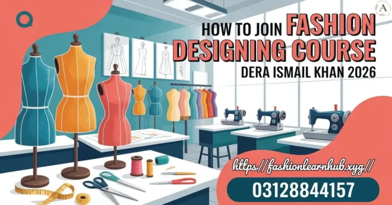 How to Join Fashion Designing Course Dera Ismail Khan 2026