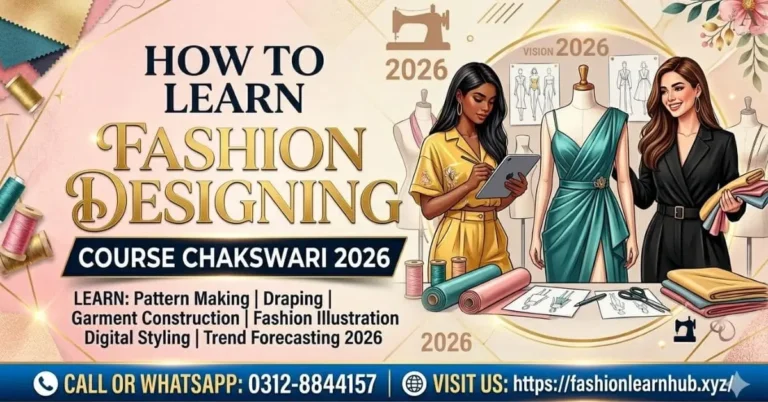 How to Learn Fashion Designing Course Chakswari 2026