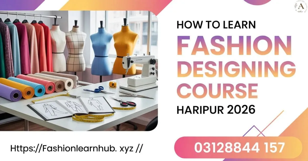 How to Learn Fashion Designing Course Haripur 2026