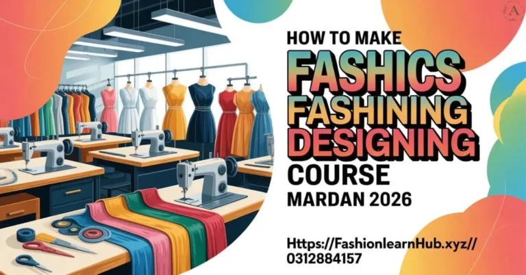 How to Make Basics Fashion Designing Course Mardan 2026