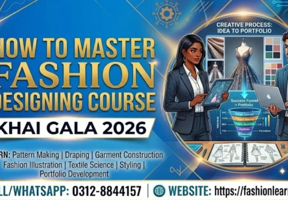 How to Master Fashion Designing Course Khai Gala 2026
