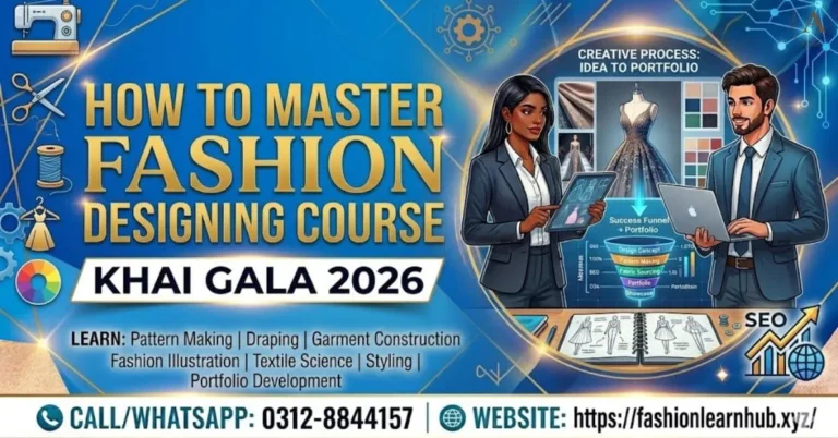 How to Master Fashion Designing Course Khai Gala 2026