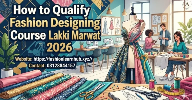 How to Qualify Fashion Designing Course Lakki Marwat 2026