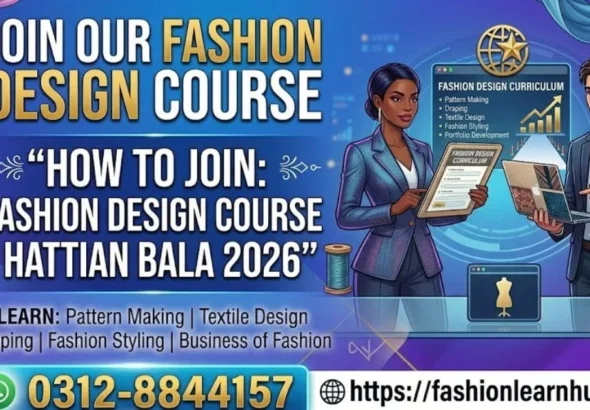 How to Join Fashion Design Course Hattian Bala 2026