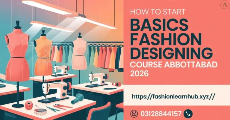 How to Start Basics Fashion Designing Course Abbottabad 2026