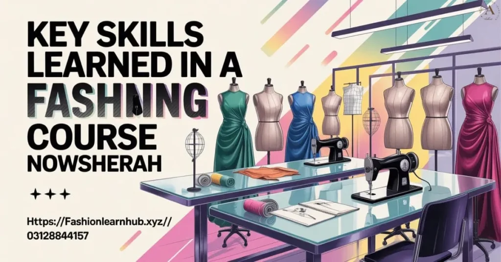 Key Skills Learned in a Fashion Designing Course Nowshera