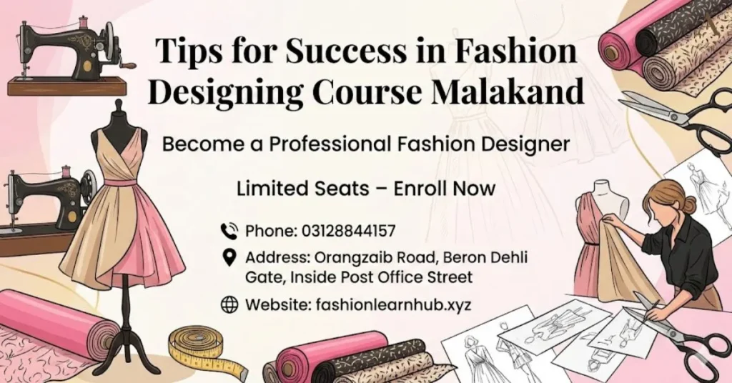 tips-for-success-in-fashion-designing-course-malakand Tips for Success in Fashion Designing Course Malakand