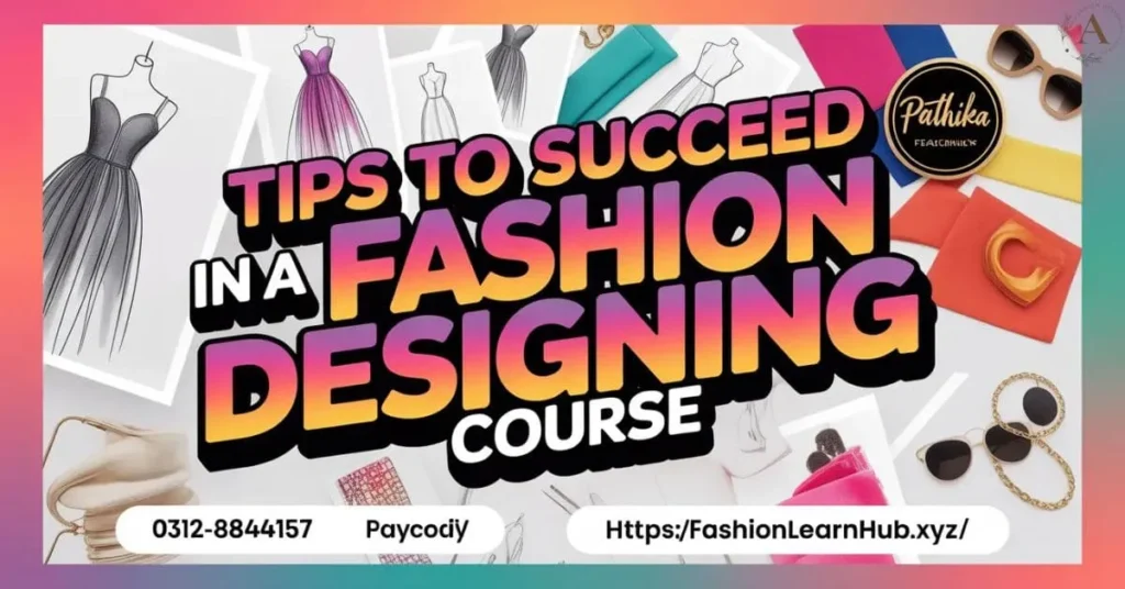 Tips to Succeed in a Fashion Designing Course Pathika