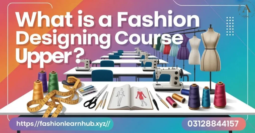 What Is a Fashion Designing Course Dir Upper?