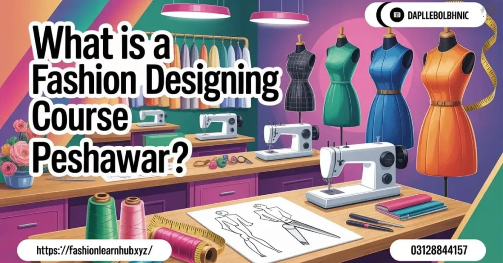 What is a Fashion Designing Course Peshawar?