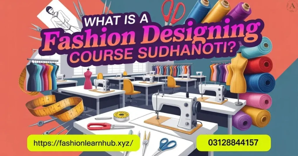 What is a Fashion Designing Course Sudhanoti?