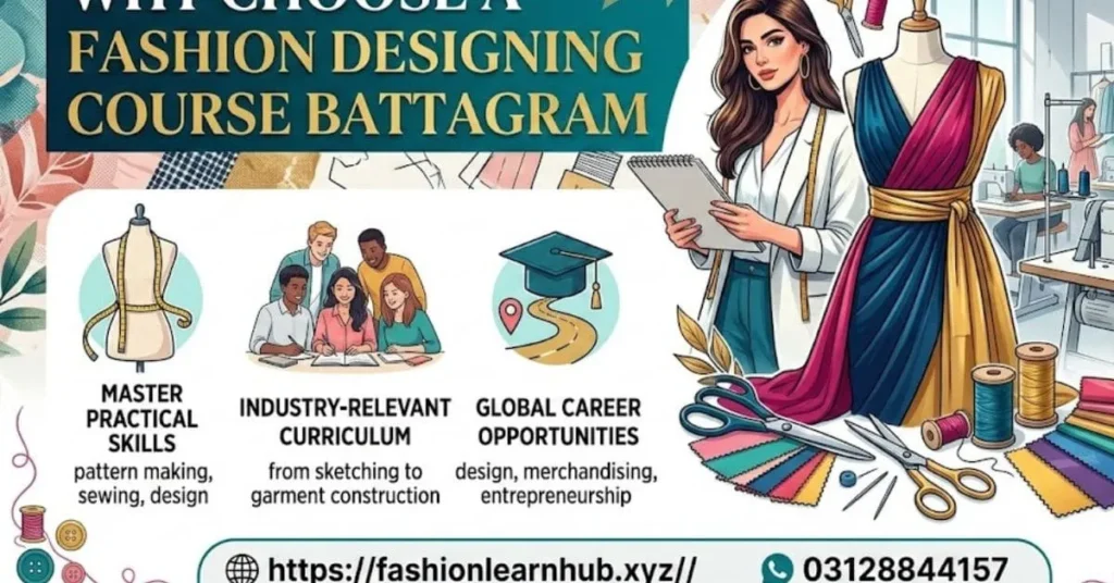Why Choose a Fashion Designing Course Battagram