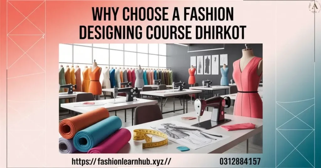 Why Choose a Fashion Designing Course Dhirkot