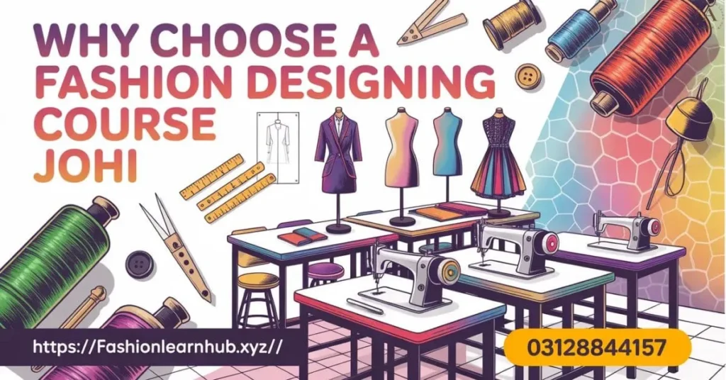 Why Choose a Fashion Designing Course Johi