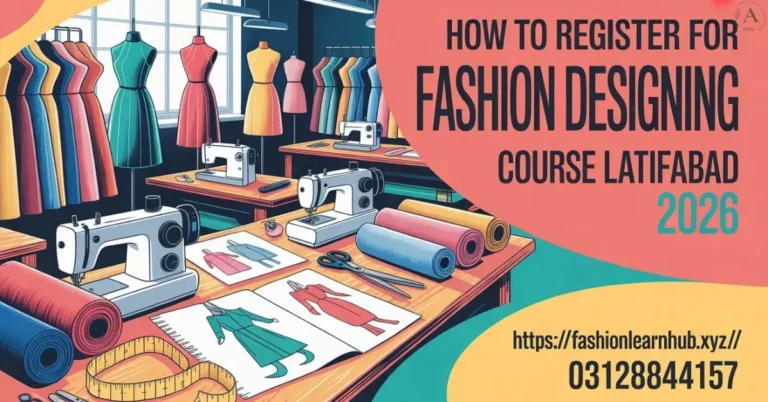 How to Register for Fashion Designing Course Latifabad 2026