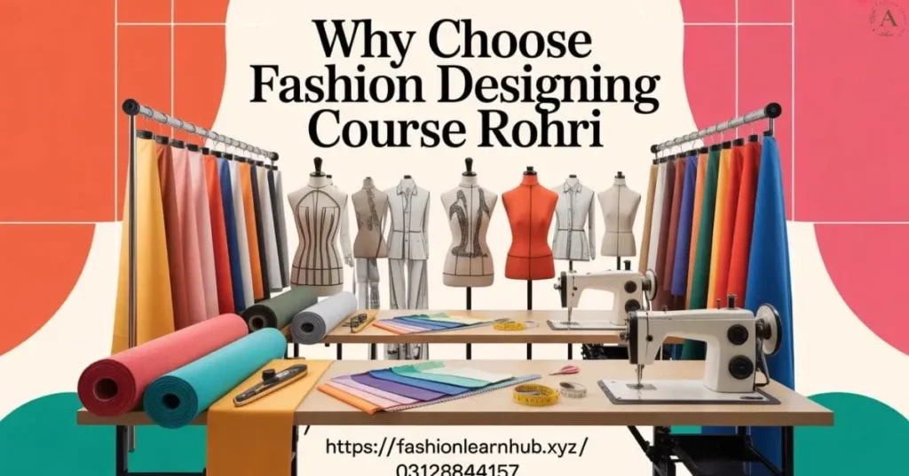 Why Choose Fashion Designing Course Rohri