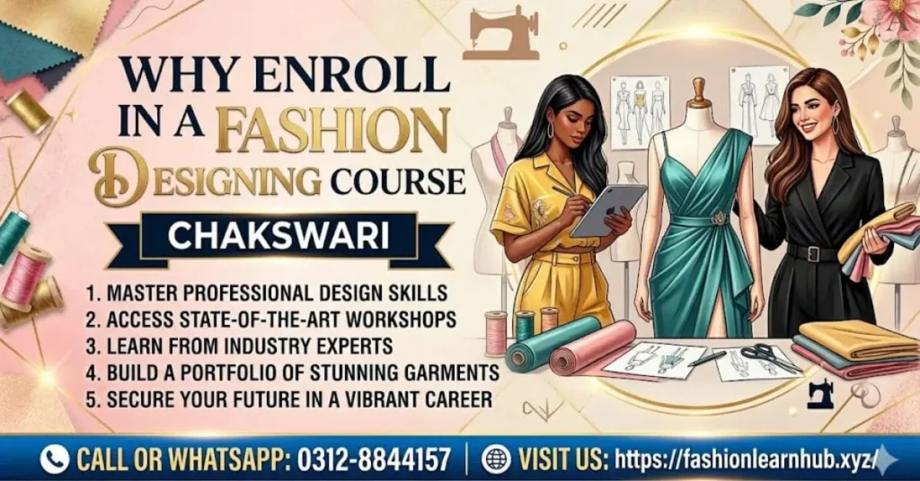 Why Enroll in a Fashion Designing Course Chakswari