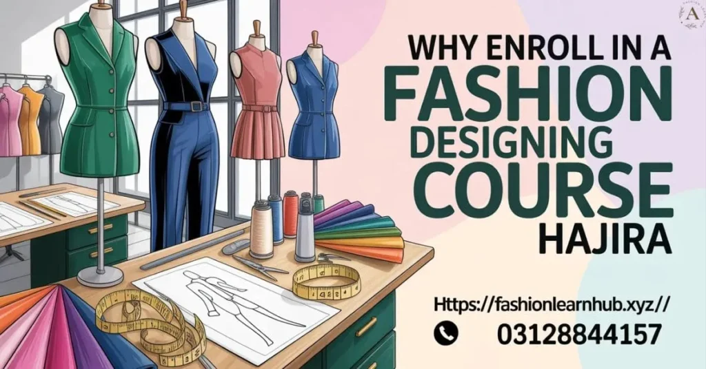 Why Enroll in a Fashion Designing Course Hajira